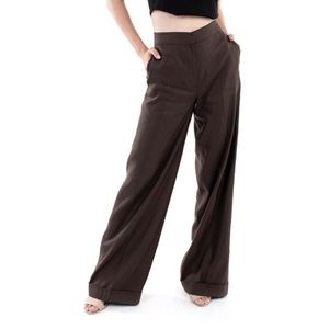BEYMEN MEDIUM RISE WIDE LEG PANTS | WOMENS SIZE 27 NWOT